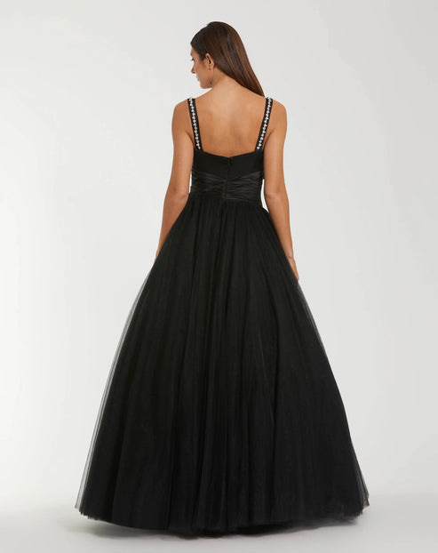 Sweetheart Neck Ball Gown with Bow Detail | Mac Duggal Dress 21161
