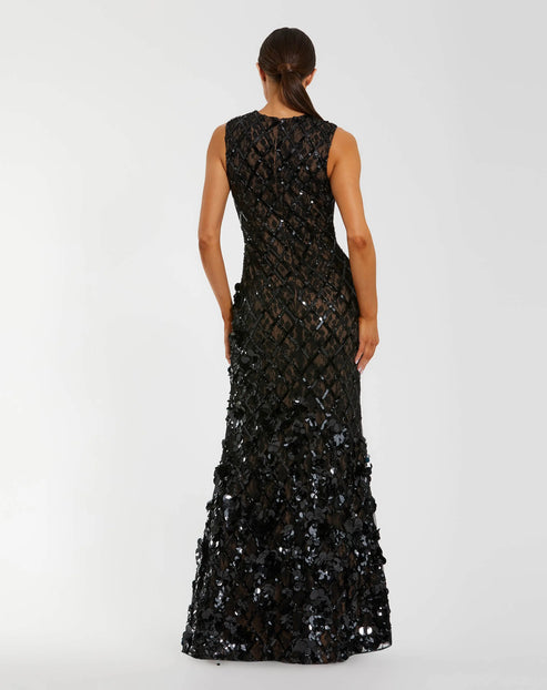 Sleeveless Embellished Mermaid Gown | Mac Duggal Dress 94277
