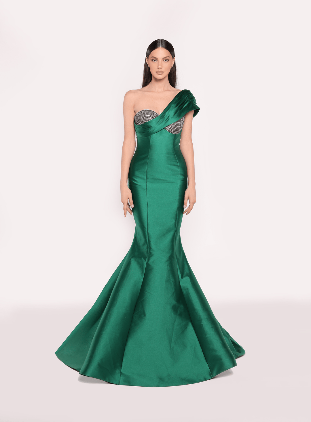 Evening Dress | LOUISA  Tarik Ediz 98766 - Morva Couture