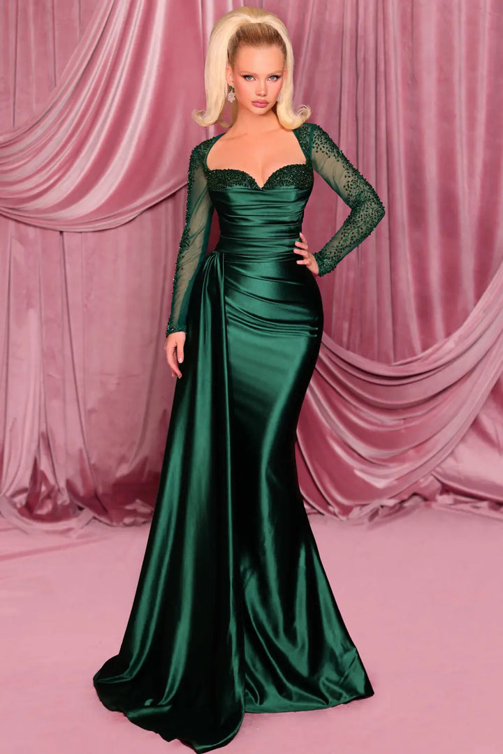 Nicoletta NC3078 Long Sleeve Mothers' Dress | Morva Couture