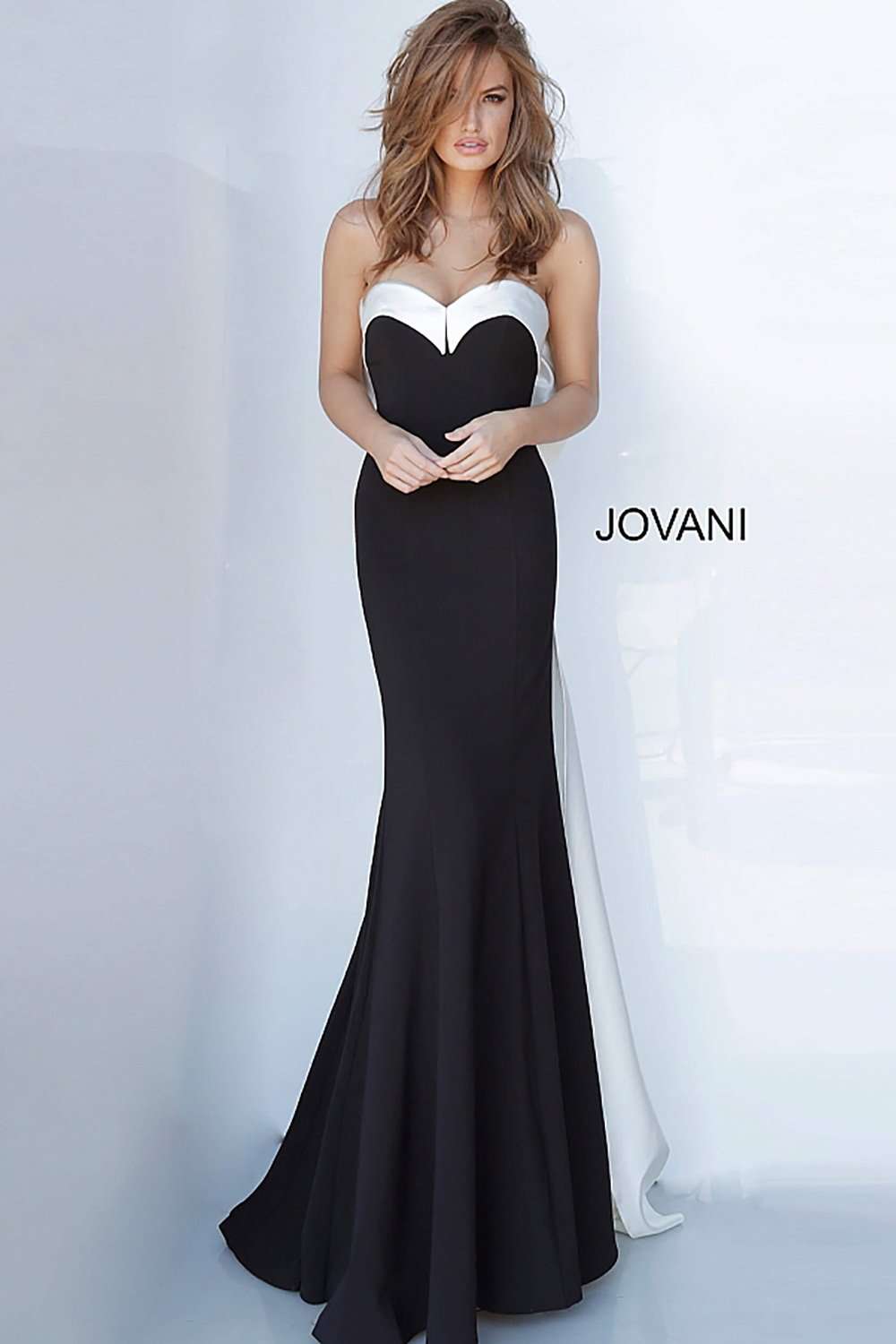 Strapless Sweetheart Neckline Prom Dress Jovani 12020 - Morvarieds Fashion