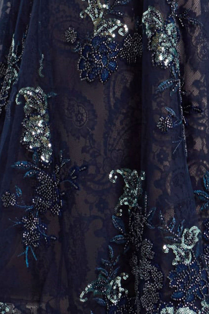 Strapless Embroidered Mermaid Gown | Jovani 40848