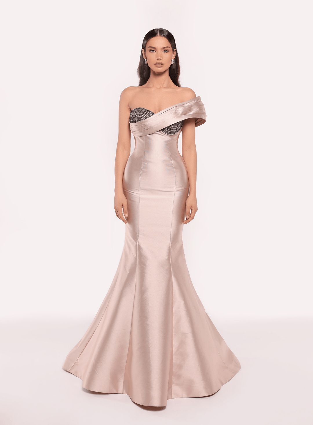 Evening Dress | LOUISA  Tarik Ediz 98766 - Morva Couture