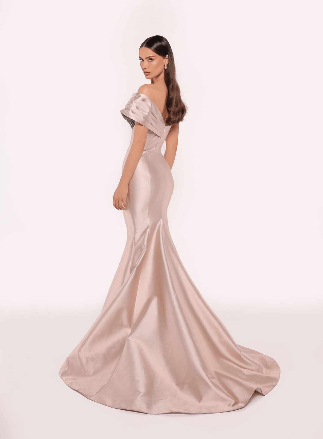 Evening Dress | LOUISA  Tarik Ediz 98766 - Morva Couture