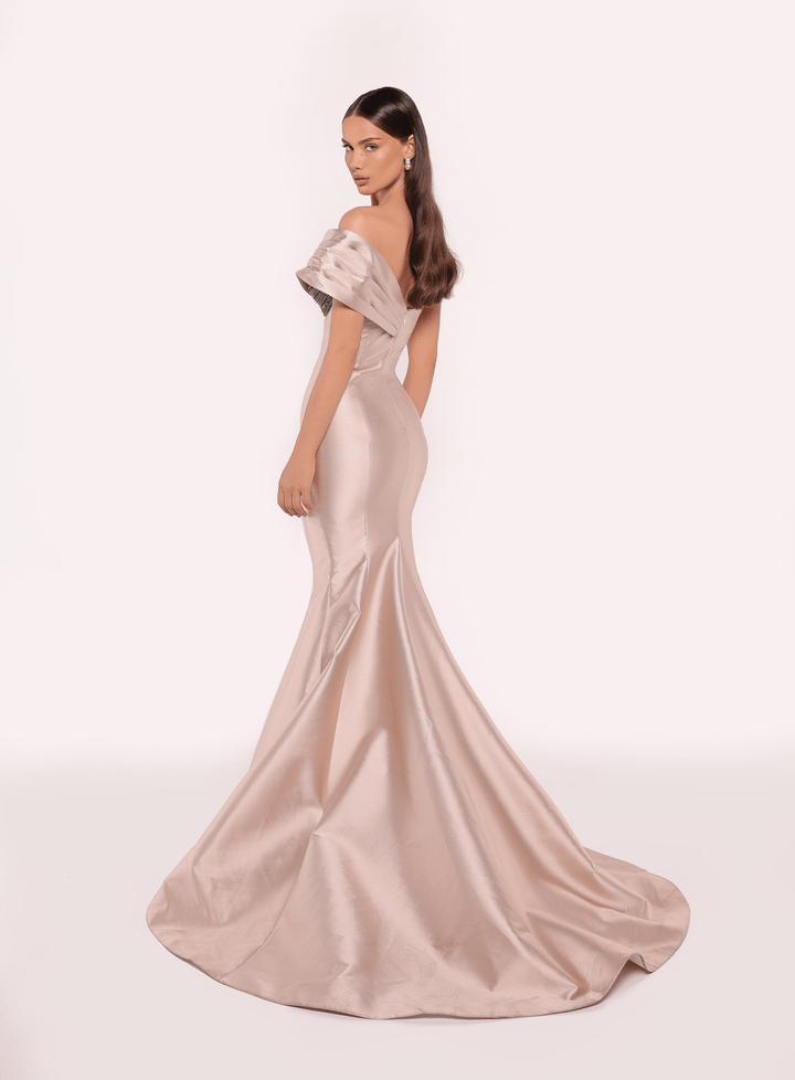 Evening Dress | LOUISA  Tarik Ediz 98766 - Morva Couture