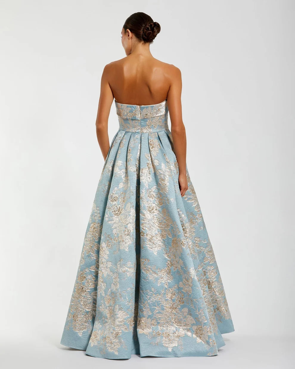 Mac Duggal 9921144P Blue Multi back view