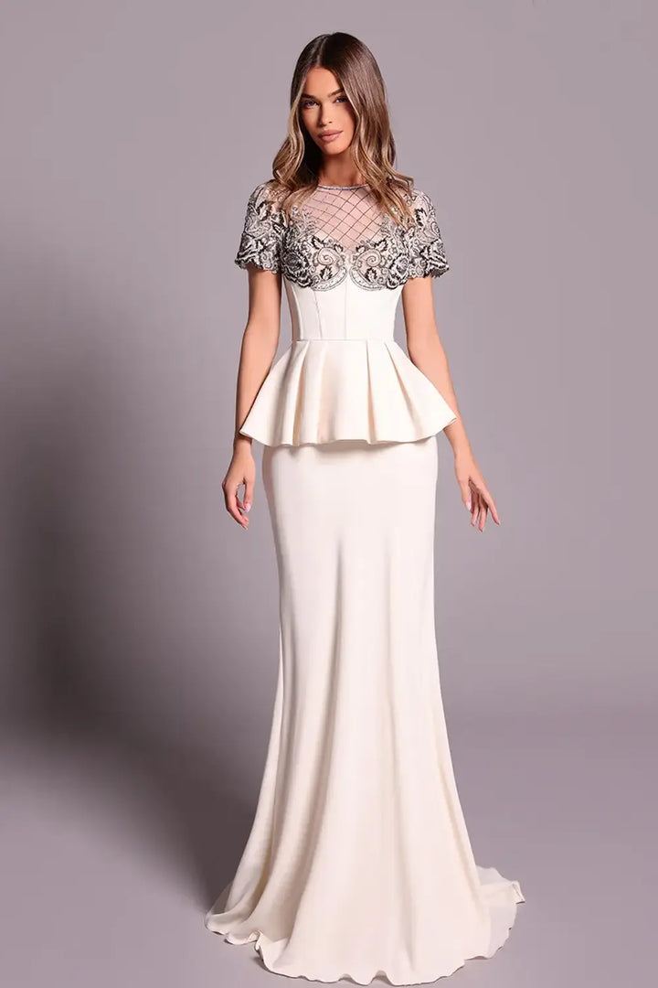 Evening Dress | GERBERA - Tarik Ediz 99034