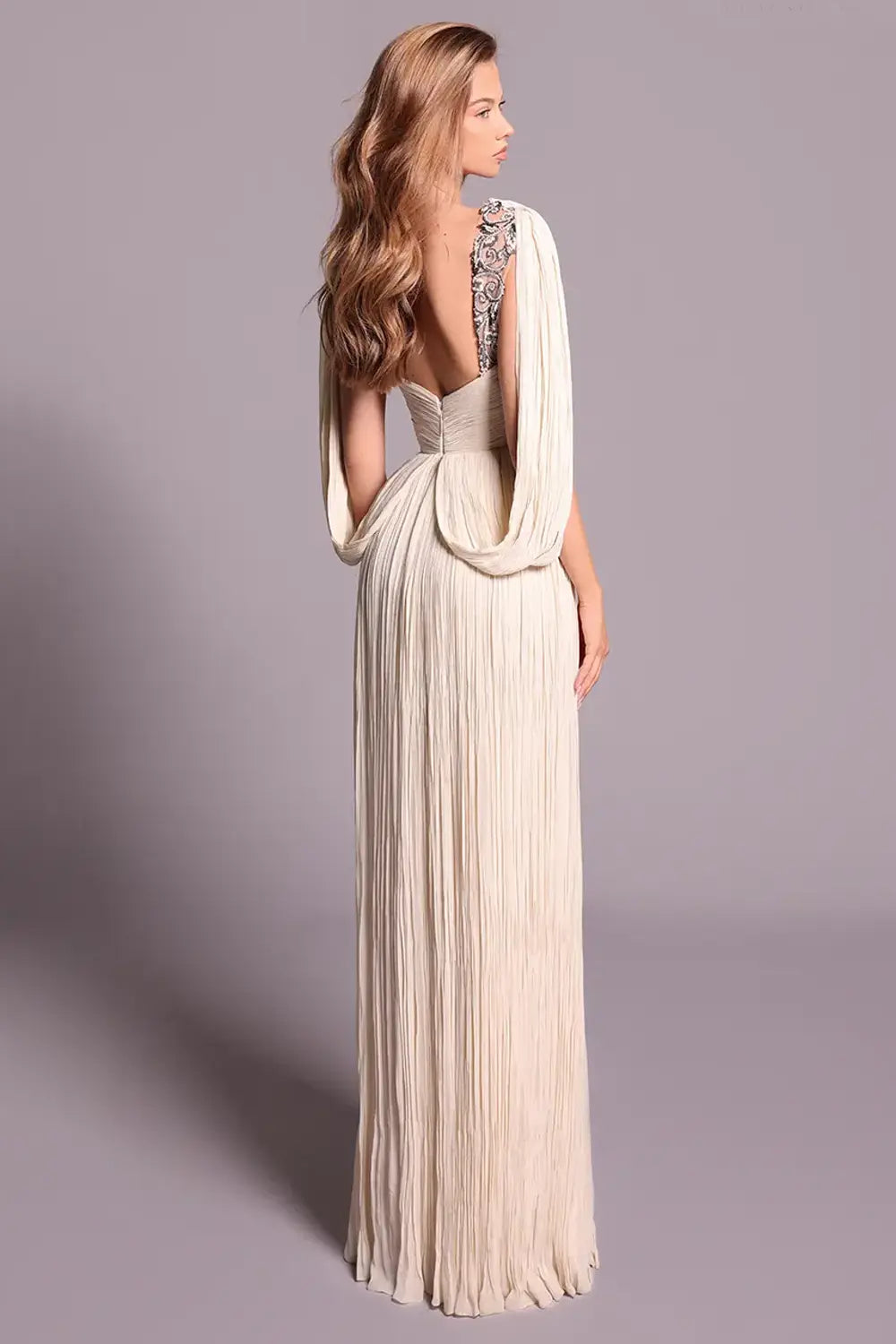 Evening Dress | DORA - Tarik Ediz 99031