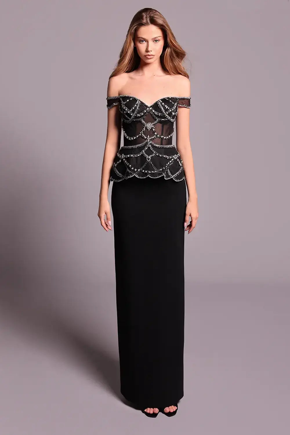 Evening Dress | DAVI - Tarik Ediz 99008
