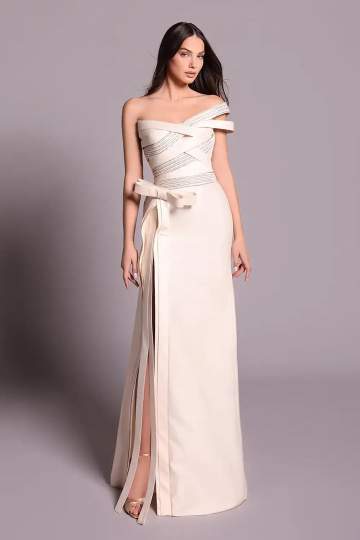 Evening Dress | PERLI - Tarik Ediz 99093