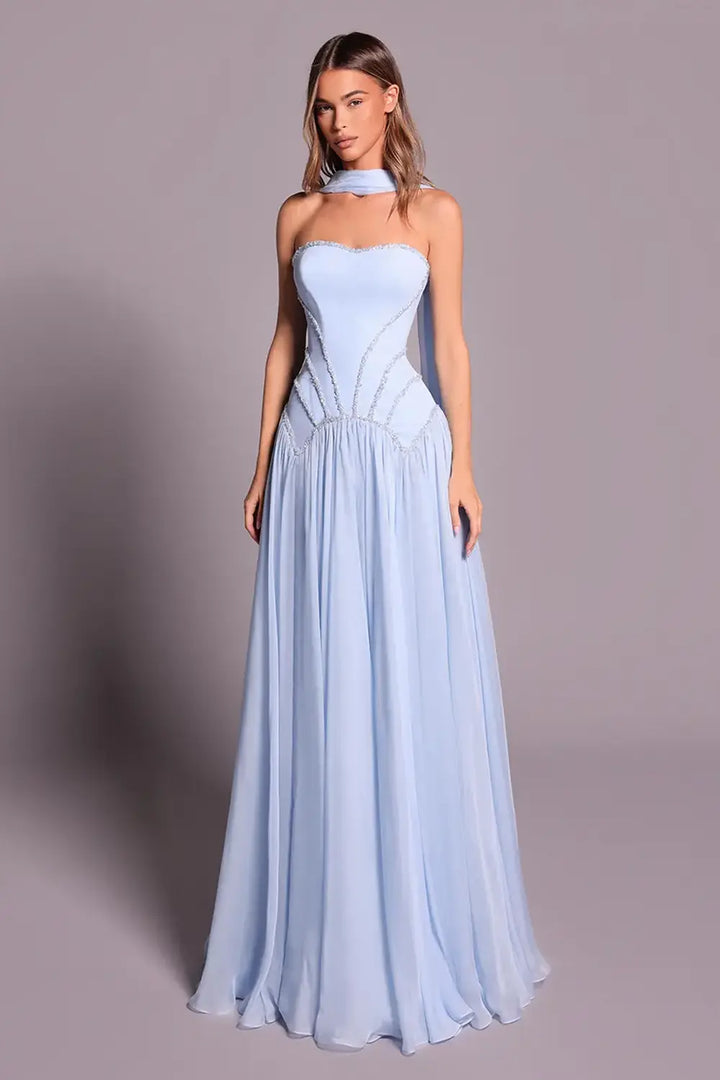 Evening Dress | BLANCE - Tarik Ediz 99136