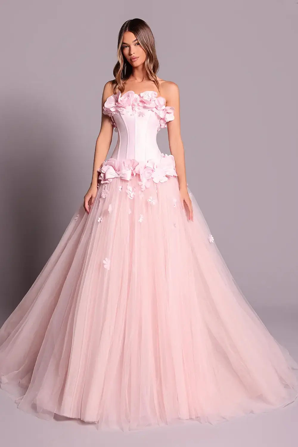 Evening Dress | CLARA - Tarik Ediz 99138