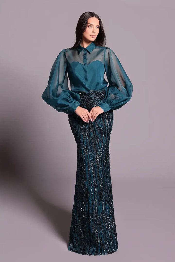 Evening Dress | LEANDRA - Tarik Ediz 99141