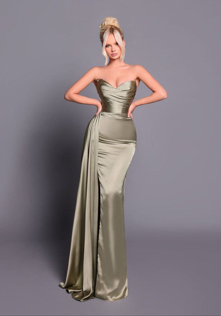 Nicoletta Nbm2001 Fitted Bridesmaid Dress | Morva Couture 