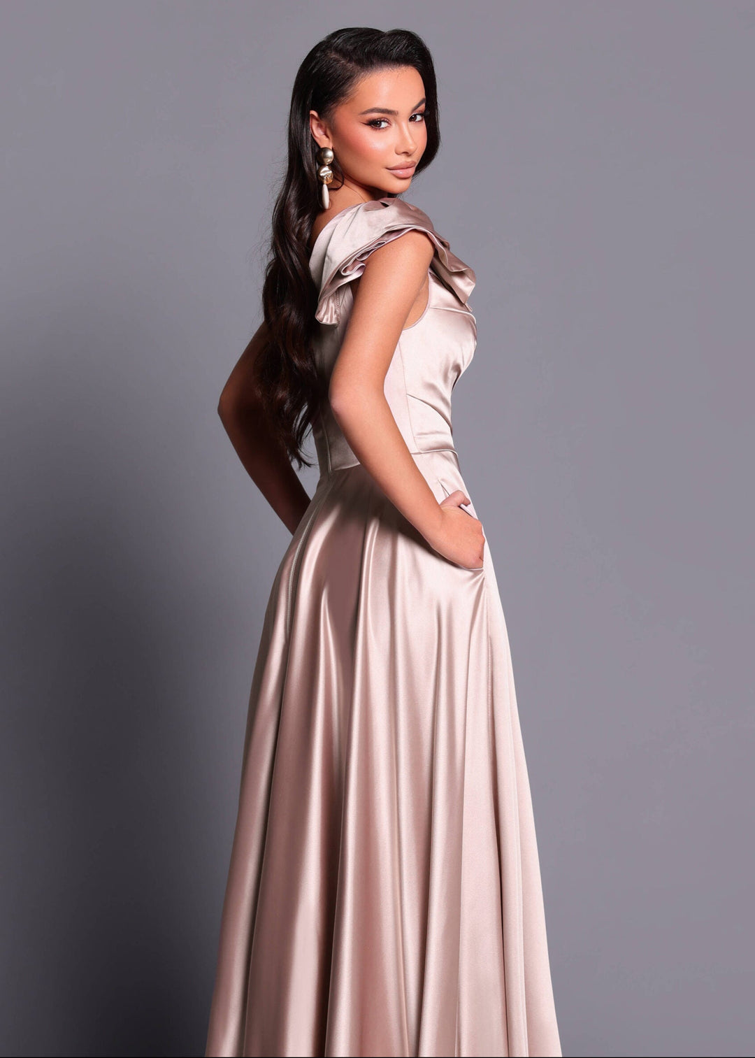 Nicoletta Nbm2003 A-Line Bridesmaid Dress | Morva Couture 