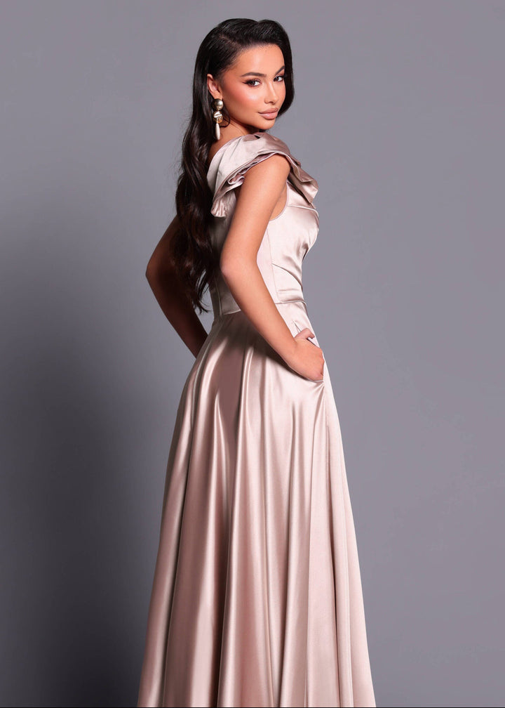 Nicoletta Nbm2003 A-Line Bridesmaid Dress | Morva Couture 