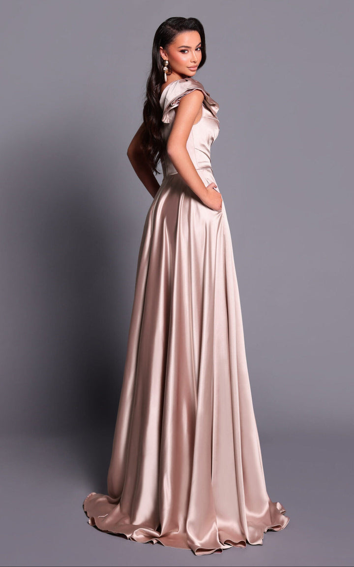 Nicoletta Nbm2003 A-Line Bridesmaid Dress | Morva Couture 