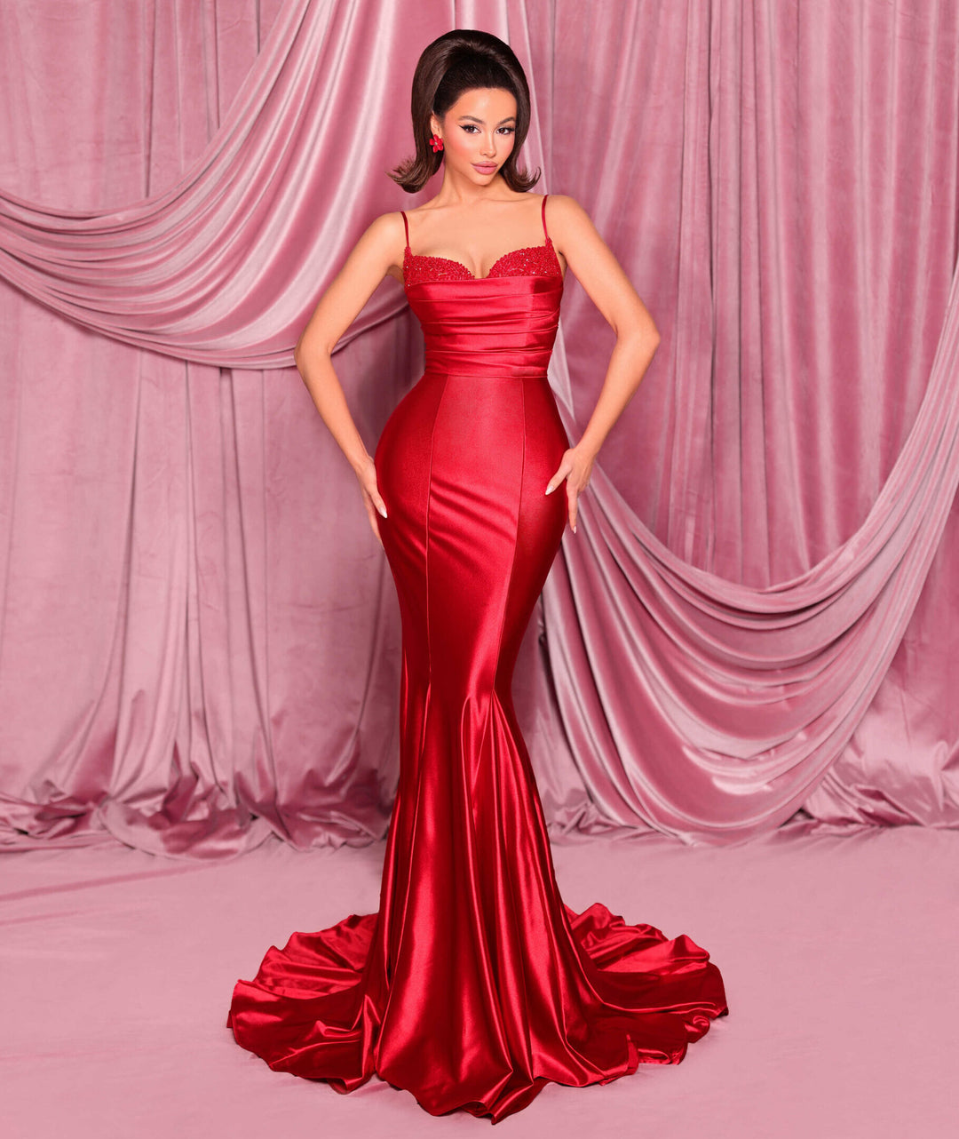 Beaded Sweetheart Mermaid Formal Dresss | Nicoletta NC3085
