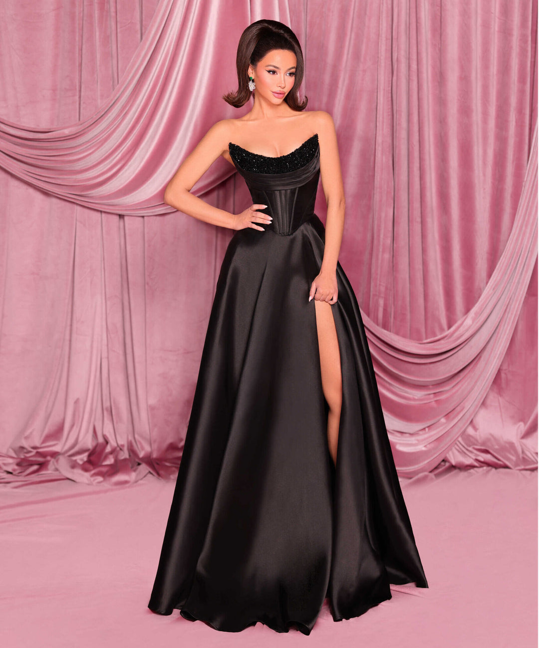 Evening Dress | Nicoletta Dress NC3096 - Morva Couture