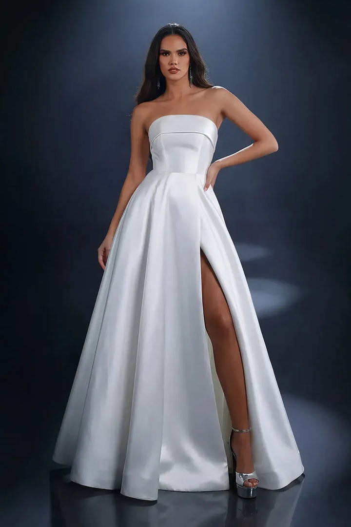 Nicoletta Style NC4007 Strapless Evening Gown | Morva Couture