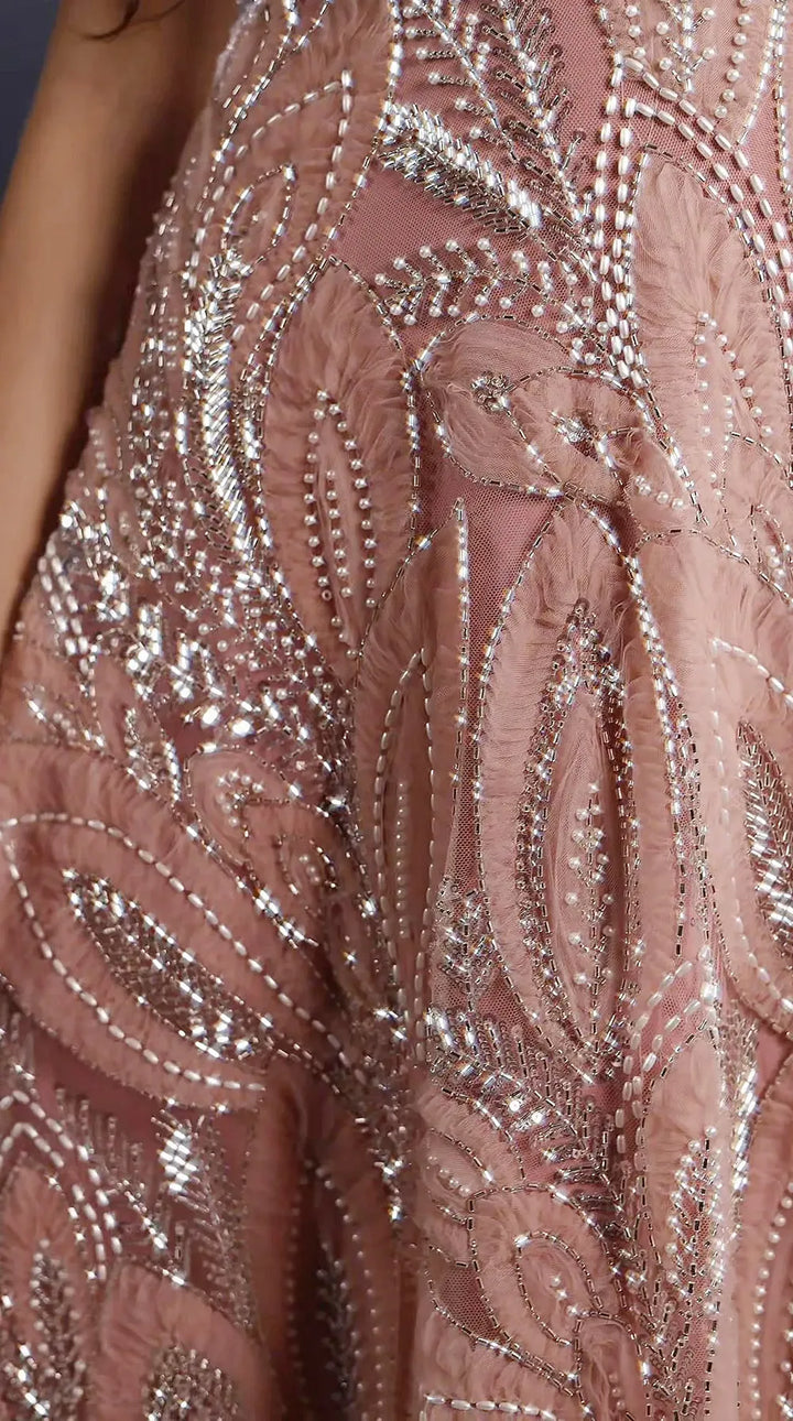 Nicoletta Style NC4011 Beaded Evening Gown | Morva Couture