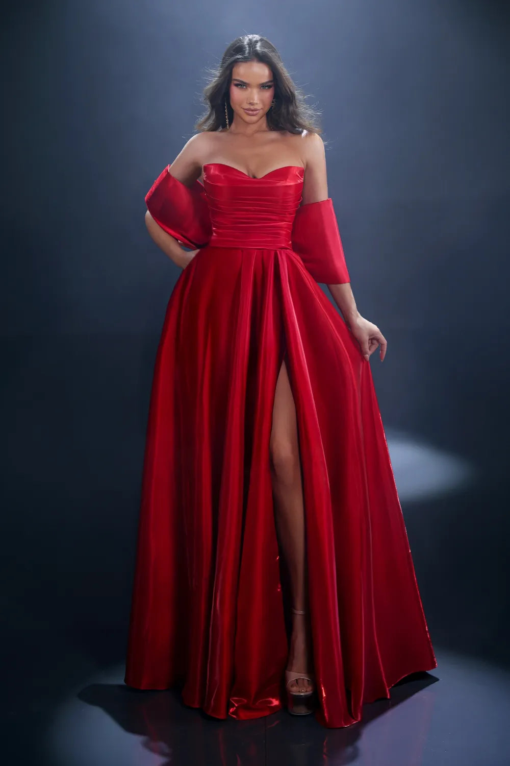 Nicoletta NC4070 Red evening gown