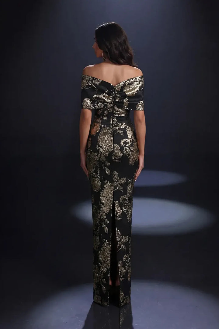 Nicoletta NC4075 Floral Evening Gown | Morva Couture