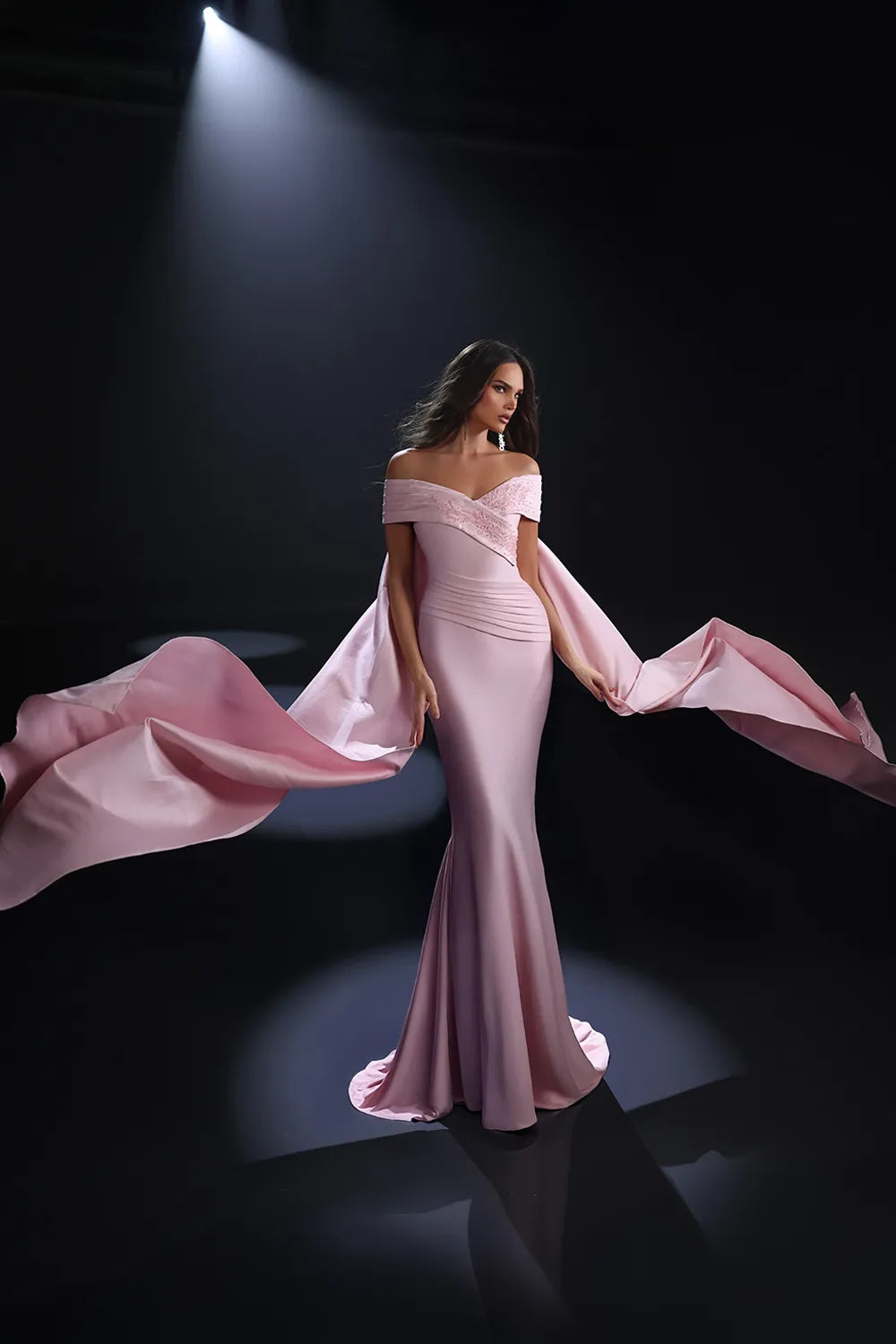 Nicoletta NC4107 Pink evening gown