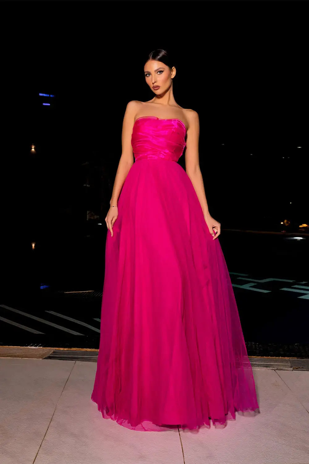 Sweetheart A-line Gown | Magenta Nicoletta  NC2001 - Morvarids