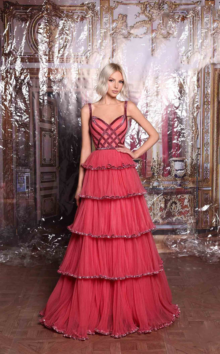 Evening Dress | WINNIE - Tarik Ediz 54020