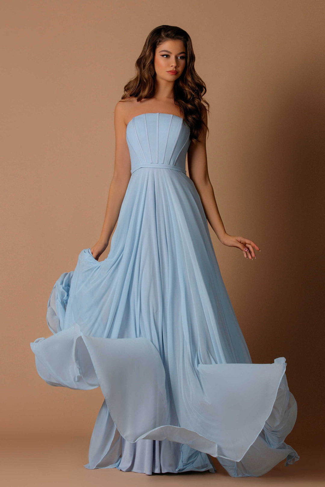 Nicoletta Bridesmaids Dresses | NBM1011 Poweder Blue - Morvarieds Fashion