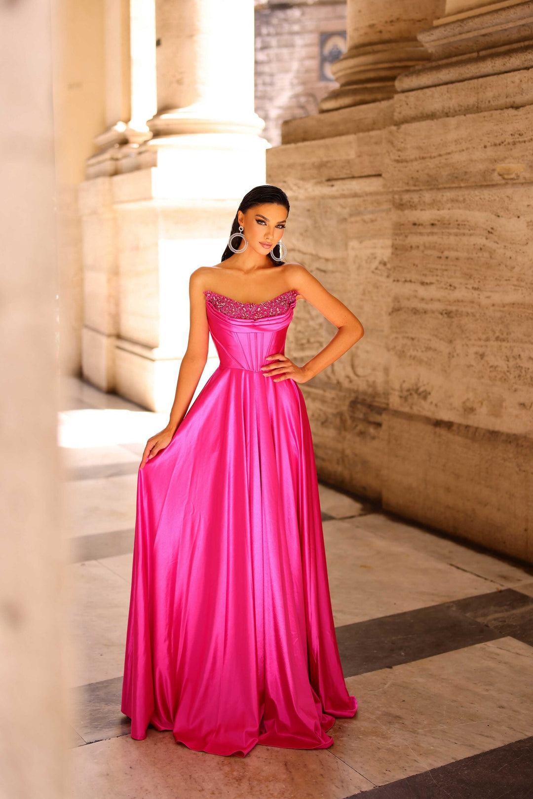 NC1033 Elegant Gown For Formal by Nicolleta Dress  (Jadore)