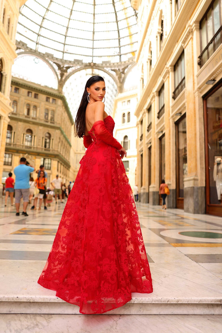 A-Line Gown NC1014 by Nicoletta Jadore Dresses at Morvarieds