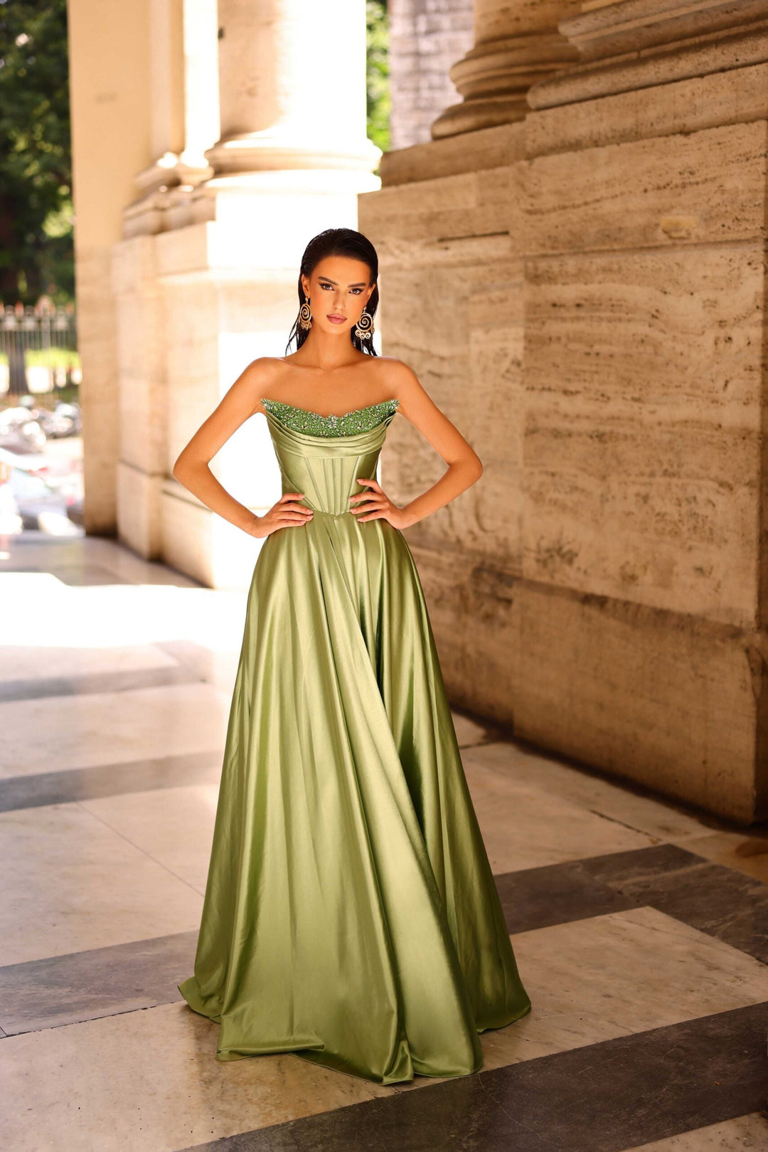 NC1033 Elegant Gown For Formal by Nicolleta Dress  (Jadore)