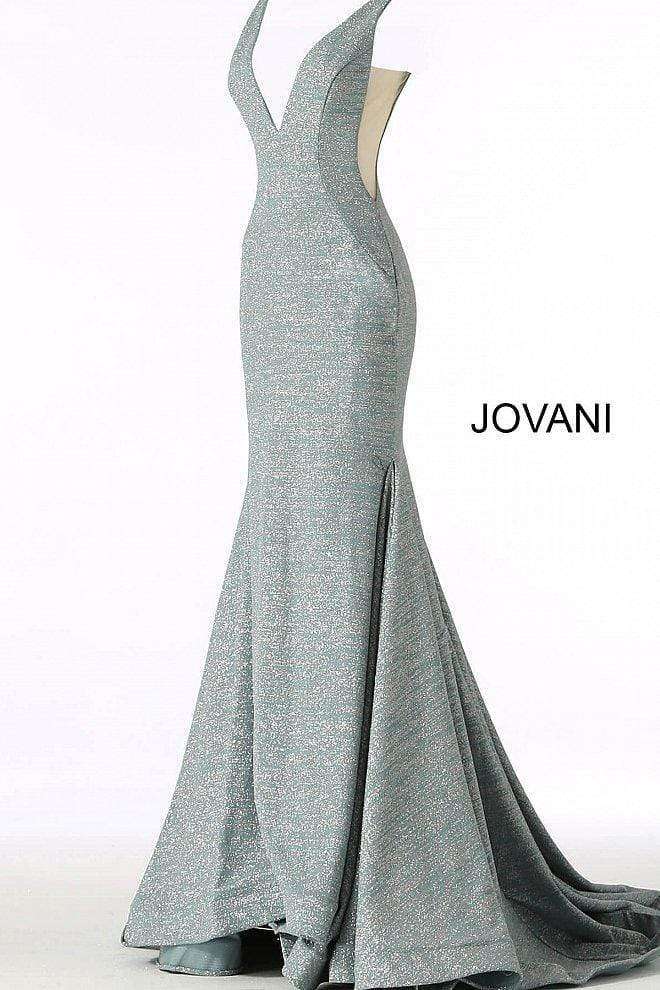 Fitted Plunging Neckline Formal Dress Jovani 47075 - Morvarieds Boutique