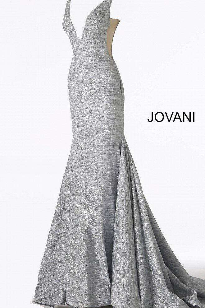 Fitted Plunging Neckline Formal Dress Jovani 47075 - Morvarieds Boutique