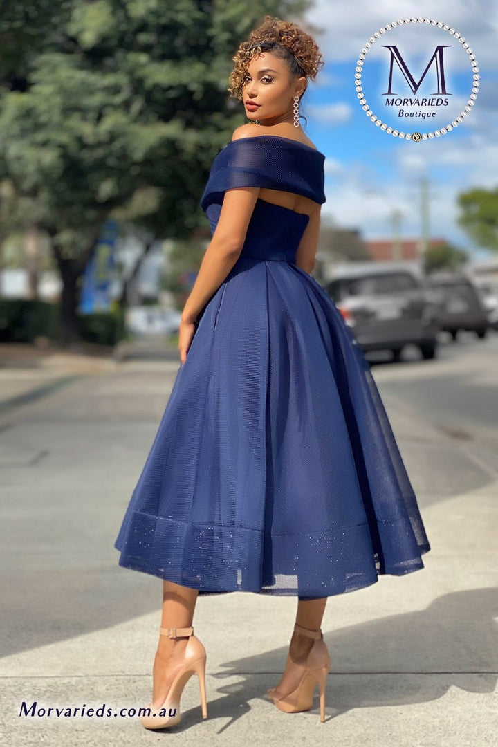 Midi Evening Dress | Jadore Dress JX4003 - Morvarieds Fashion