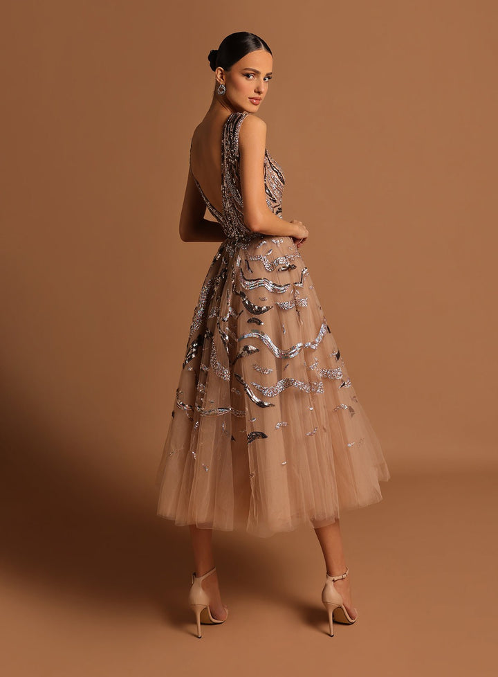 Formal Dress | DEBA - Tarik Ediz Prom Dress 98559 - Morvarieds Fashion