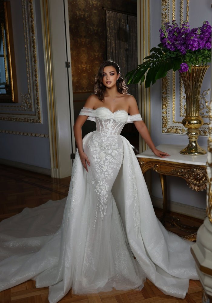 Wedding Dress - PLUTO - Morvarieds Fashion