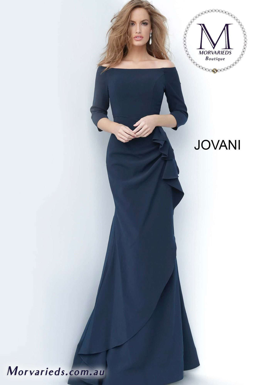 Off the Shoulder Formal Prom Dress Jovani 00446 - Morvarieds Fashion