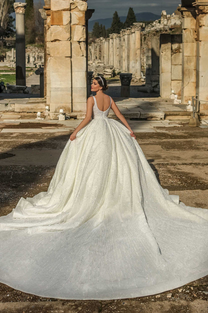 Wedding Dress - Crystal - Morvarieds Fashion