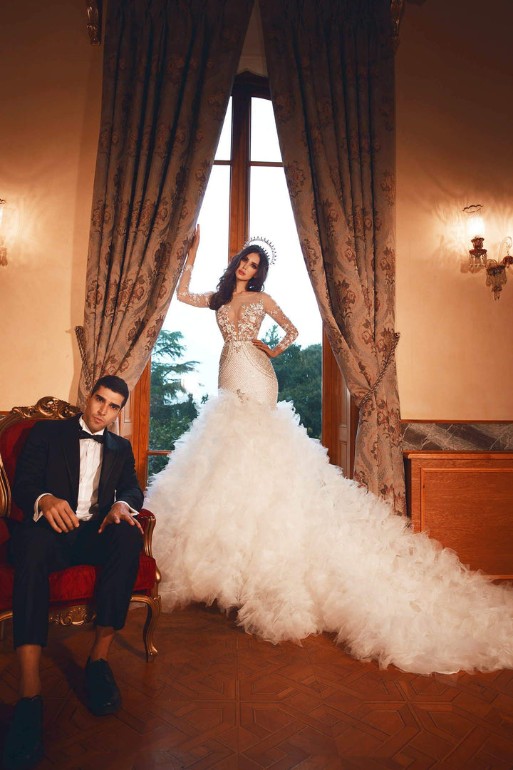 Wedding Dress - Barbara - Morvarieds Fashion