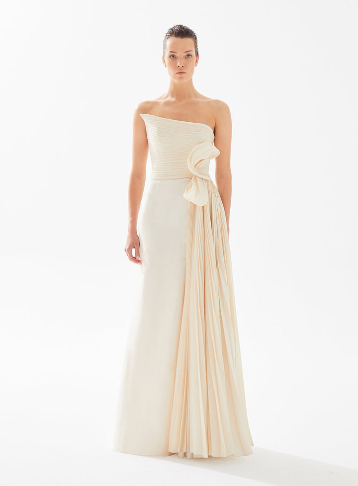 Evening Dress | PELTZ - Tarik Ediz Evening Dress 98300 - Morvarieds Fashion