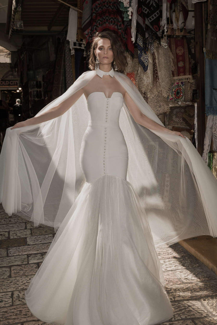 Wedding Dress - Collet - Morvarieds Fashion