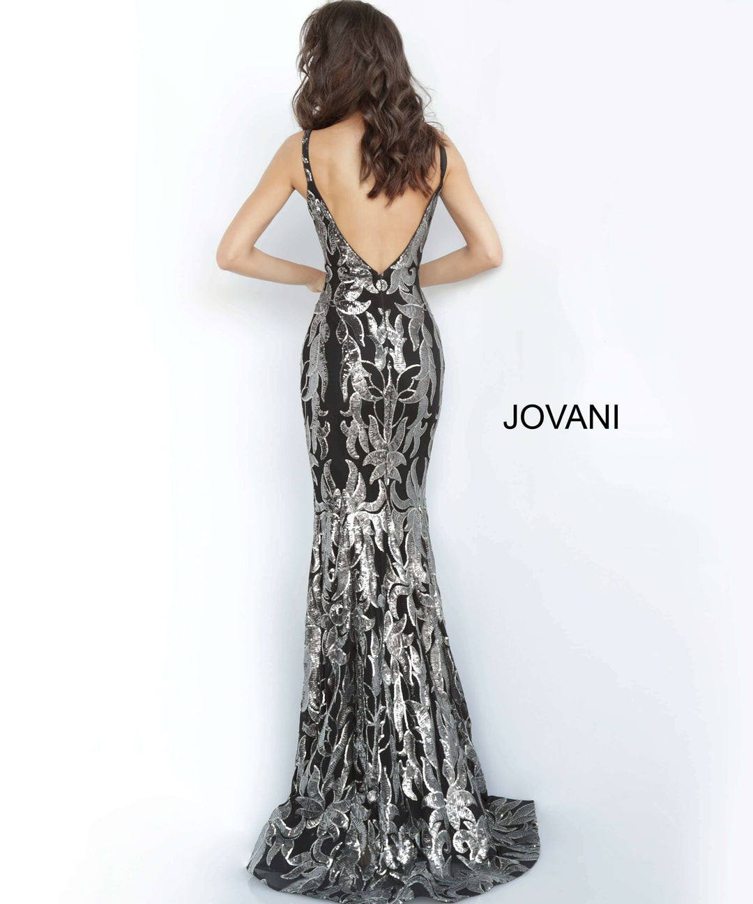 Plunging Neckline Fitted Prom Dress Jovani 3263 - Morvarieds Fashion