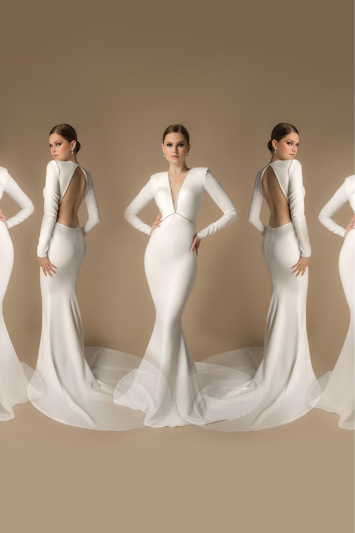 Wedding Dress - Loren - Morvarieds Fashion