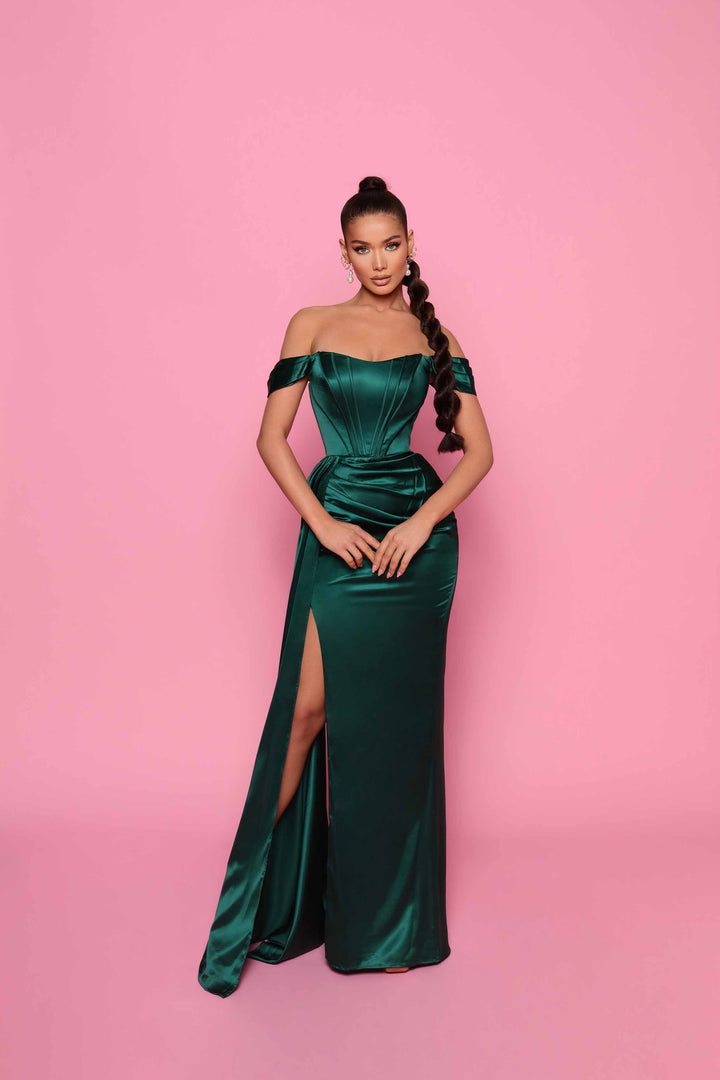 Off the Shoulder Evening Dresses | Morva Couture Off the Shoulder Evening Dresses | Morva Couture