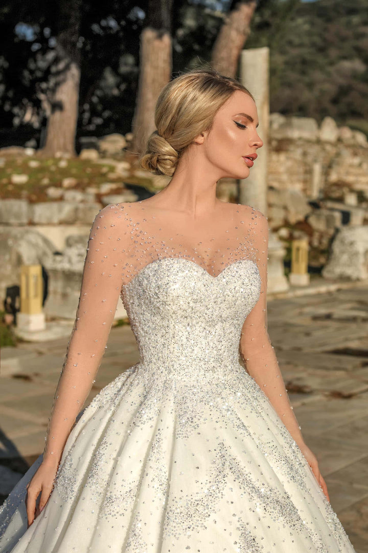 Wedding Dress - Diamond - Morvarieds Fashion
