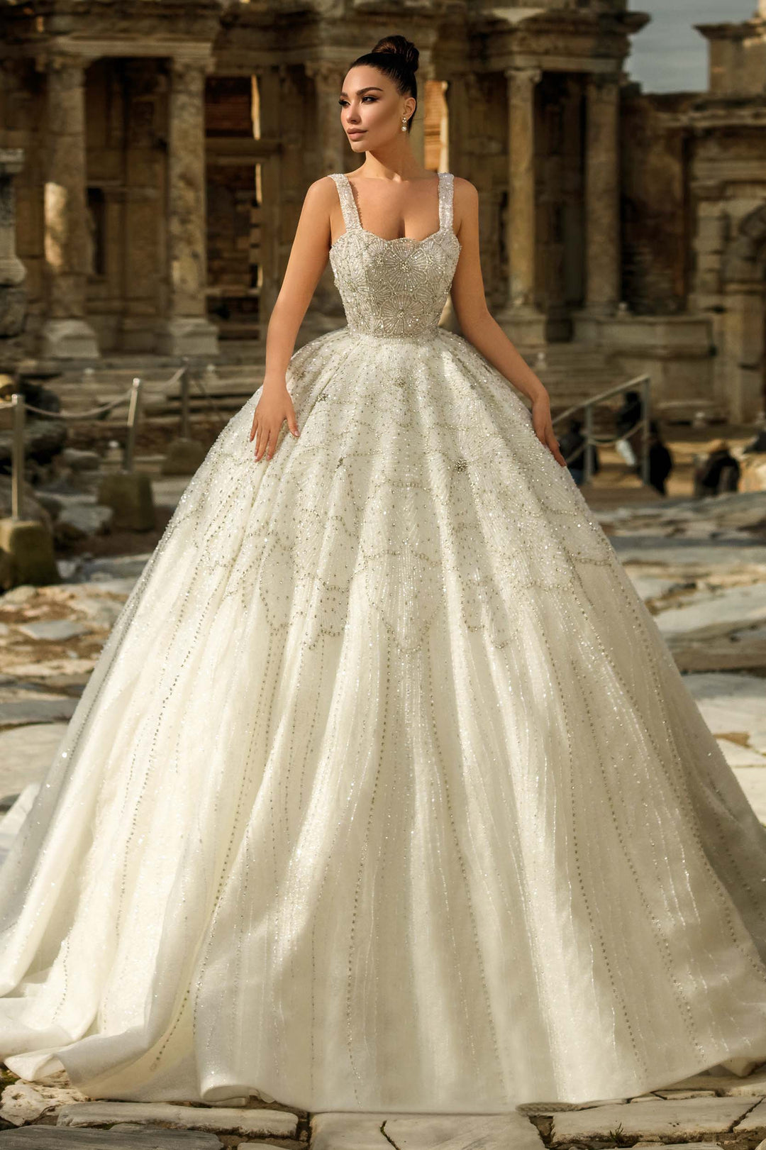 Wedding Dress - Onyx - Morvarieds Fashion