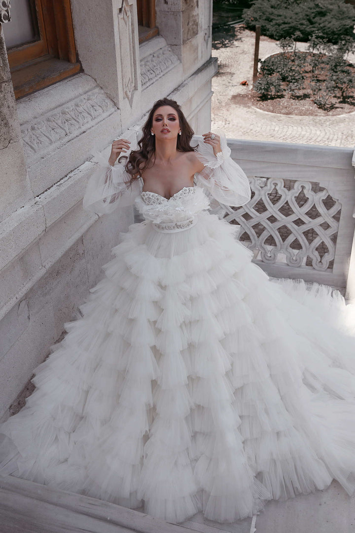 Wedding Dress - Rayana - Morvarieds Fashion